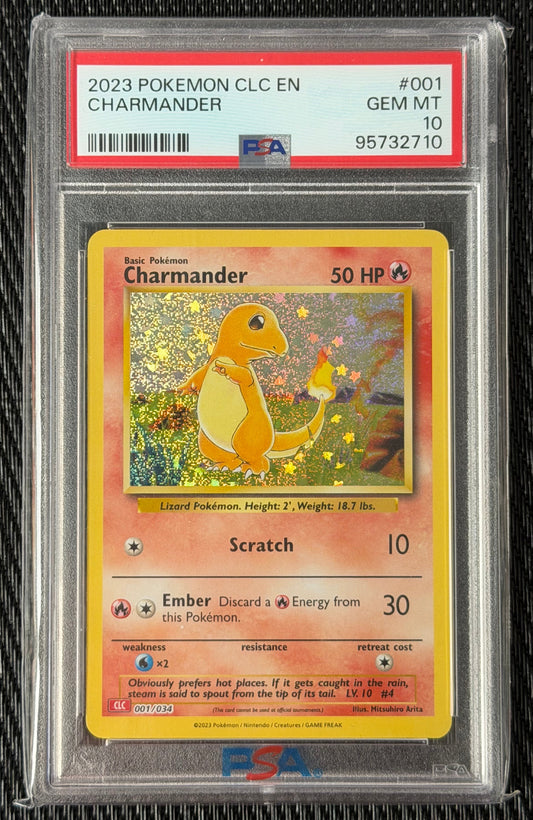 Pokémon Charmander Classic Collection 2023 PSA 10