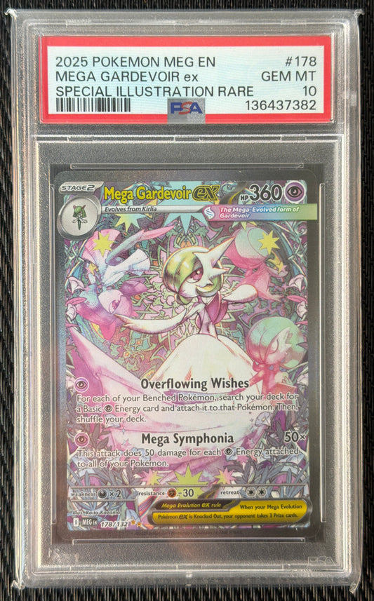 Pokemon Mega Gardevoire # 178/132 PSA  10